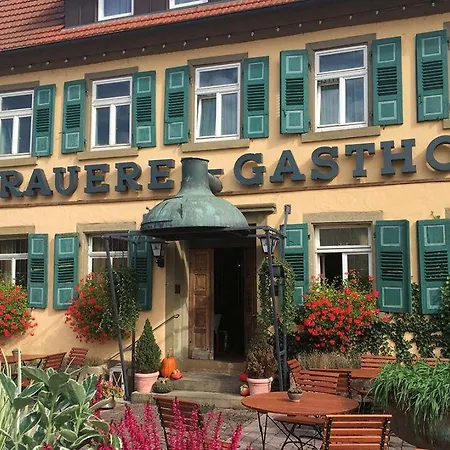 Brauereigasthof Dachsenfranz Отель 3*